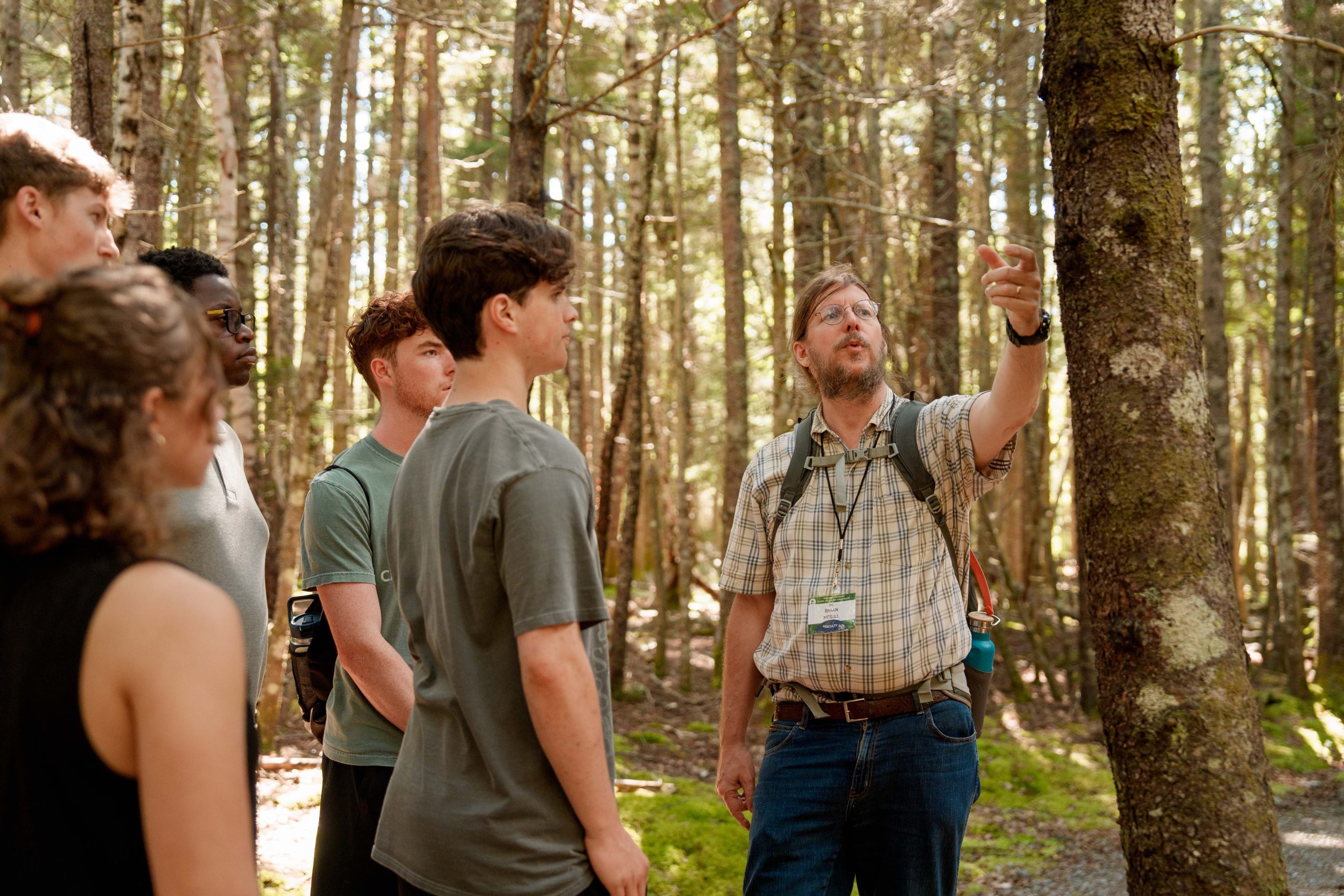 Brian McGill leads outdoor research activity